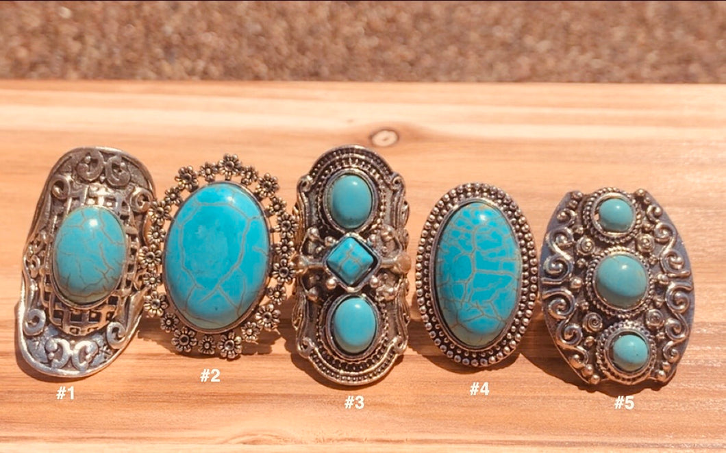 Turquoise Beauty (rings)